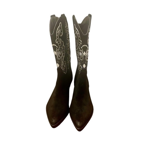 New DOLCE VITA Sula Studded Suede Boots - Picture 9 of 10